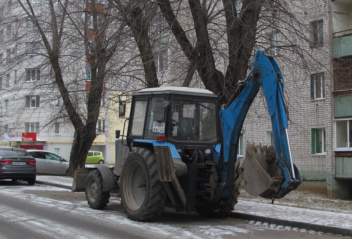 Калужская область, № 0489 КВ 40 — Беларус-82.1