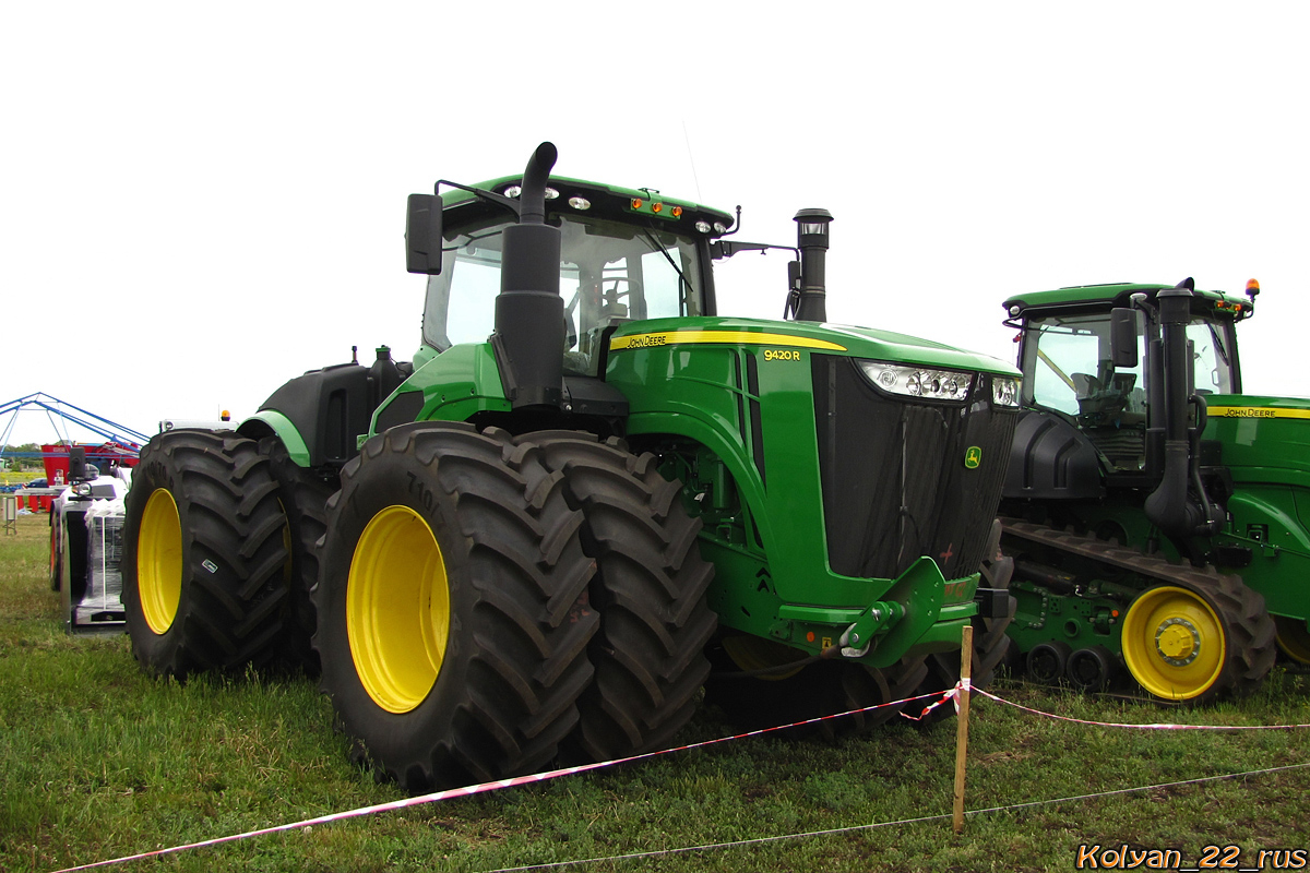 Алтайский край, № (22) Б/Н СТ 0340 — John Deere 9420(R); Алтайский край — Выставка "День Сибирского Поля 2019"