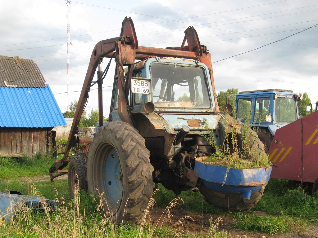 Тверская область, № 3588 ТВ 69 — МТЗ-80