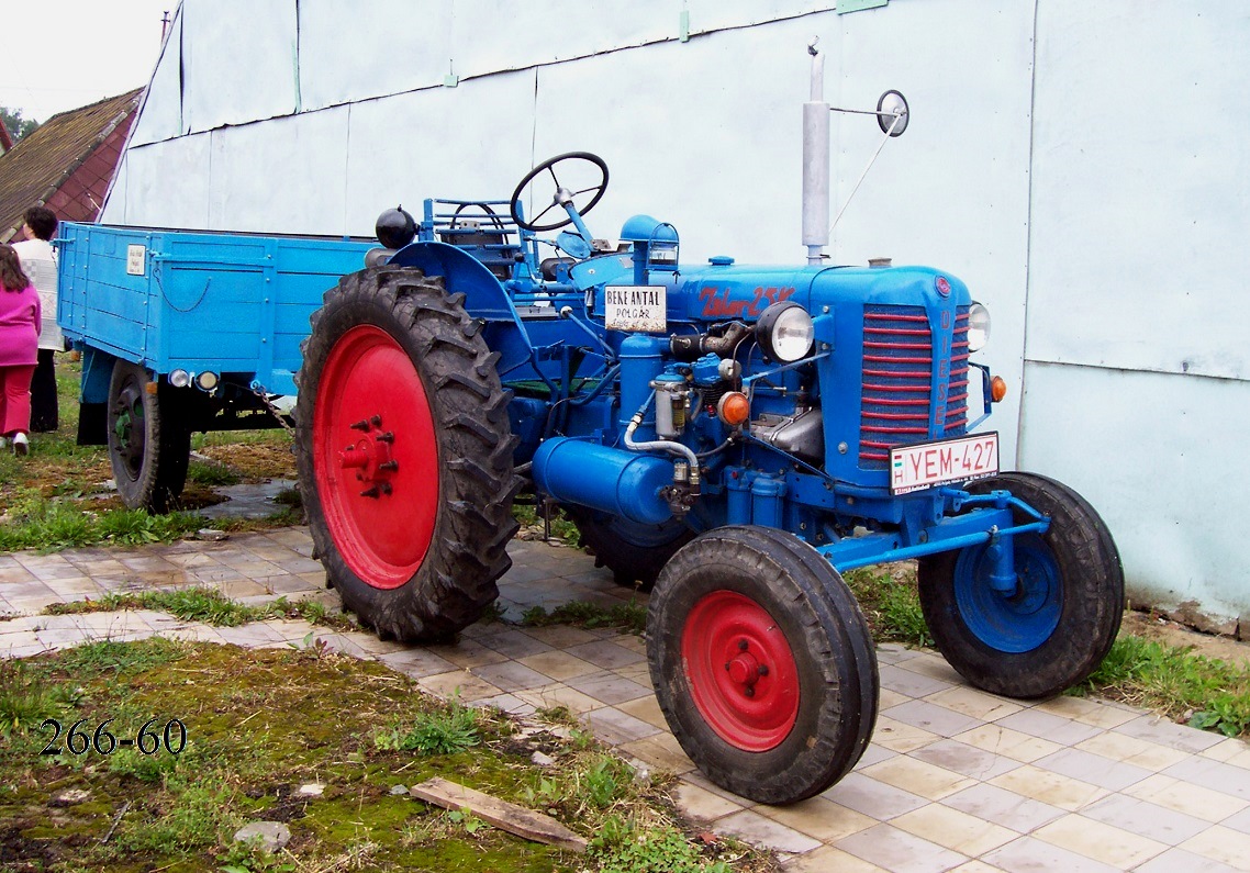 Венгрия, № YEM-427 — Zetor 25, 25K; Венгрия — II. Nemzetközi Ikarus, Csepel és Veteránjármű Találkozó, Polgár (2009)