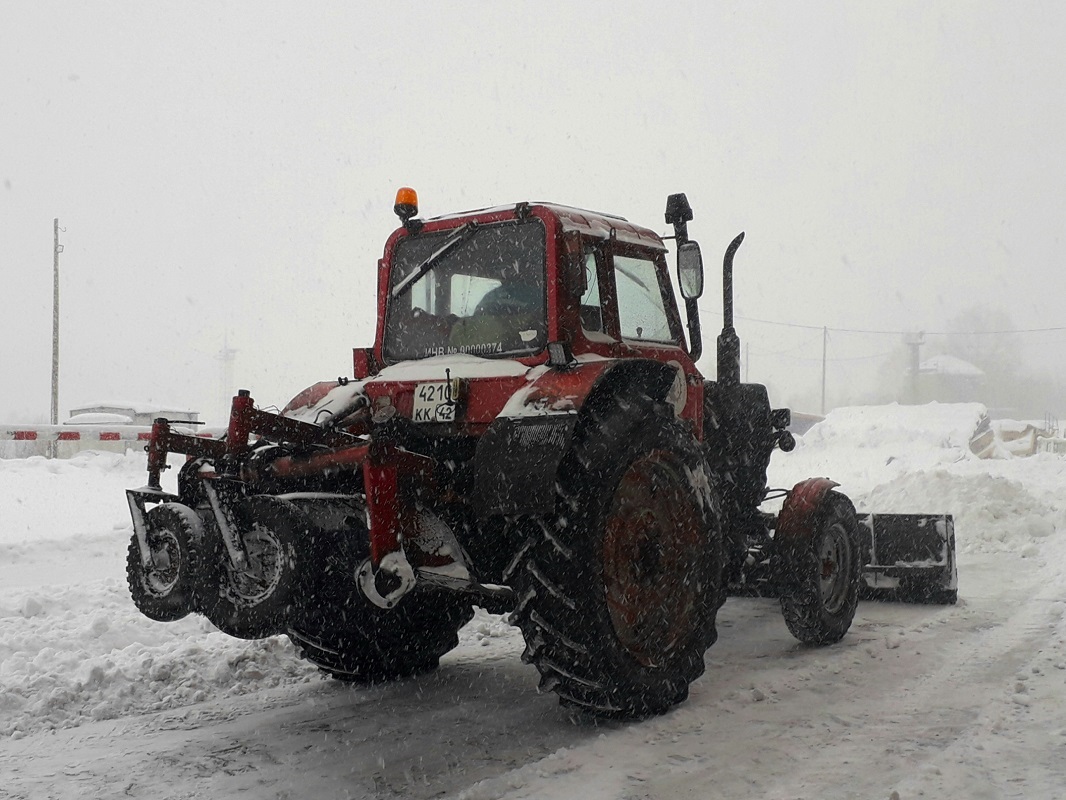 Кемеровская область, № 4210 КК 42 — МТЗ-80