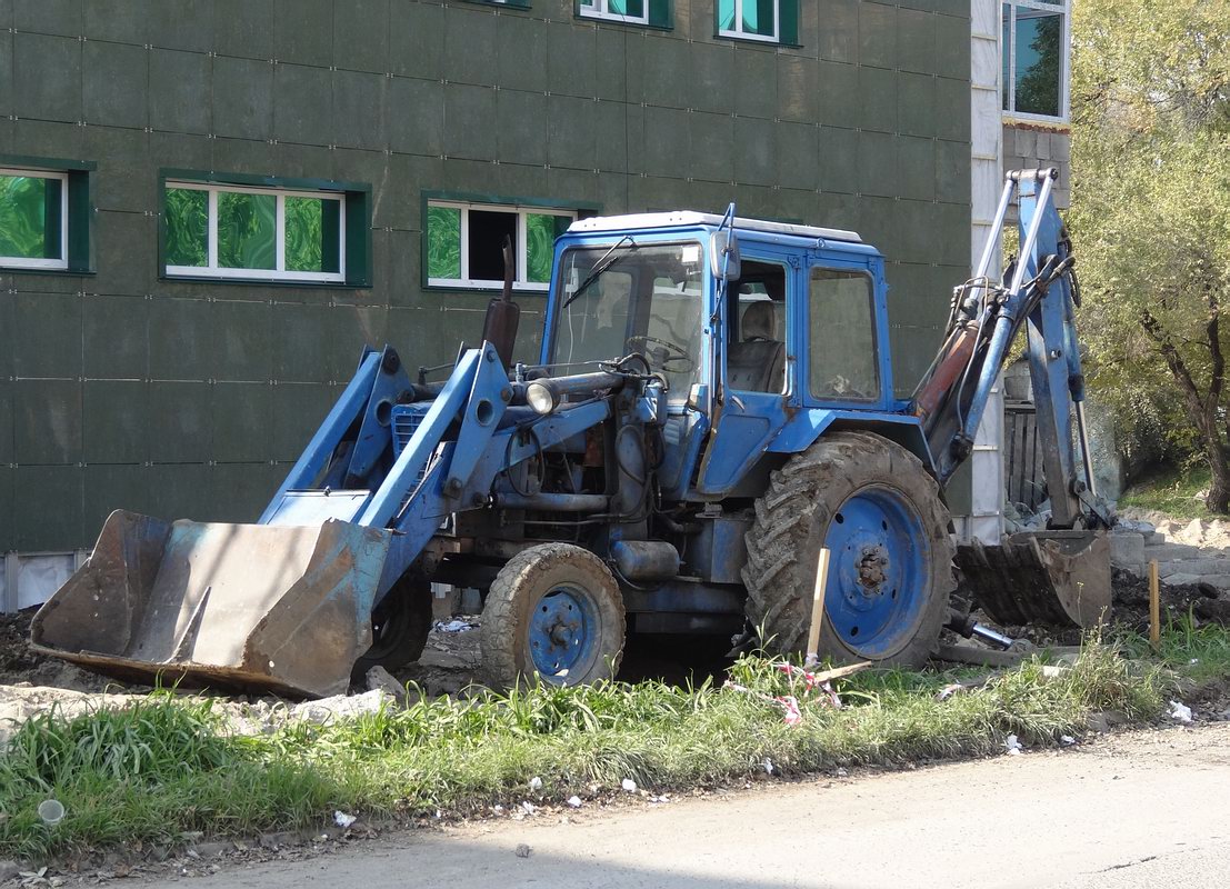 Приморский край, № (25) Б/Н СТ 0016 — МТЗ-80; Приморский край — Спецтехника без номеров