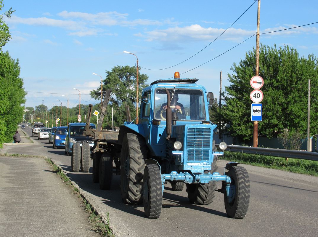 Приморский край, № (25) Б/Н СТ 0011 — МТЗ-82; Приморский край — Спецтехника с нечитаемыми (неизвестными) номерами