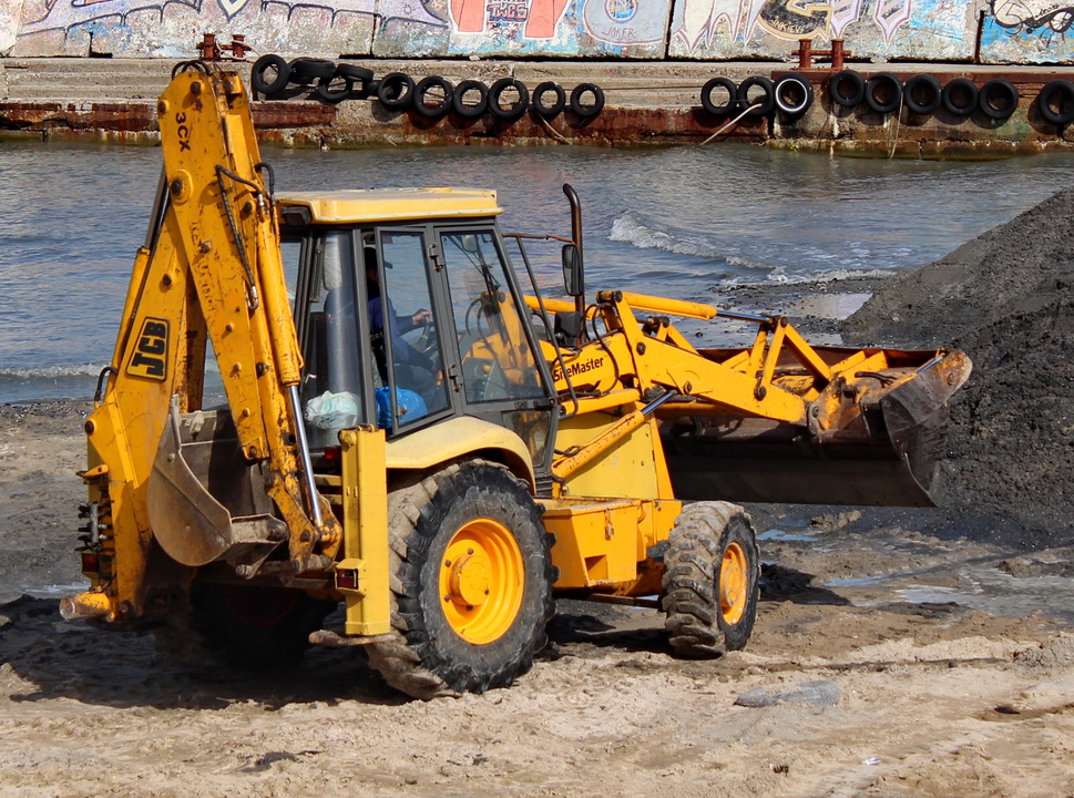 Одесская область, № (UA16) Б/Н СТ 0056 — JCB 3CX; Одесская область — Спецтехника с нечитаемыми (неизвестными) номерами