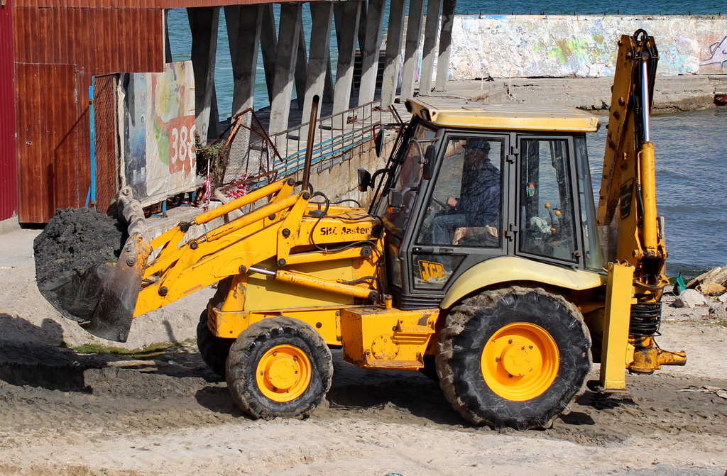 Одесская область, № (UA16) Б/Н СТ 0056 — JCB 3CX; Одесская область — Спецтехника с нечитаемыми (неизвестными) номерами