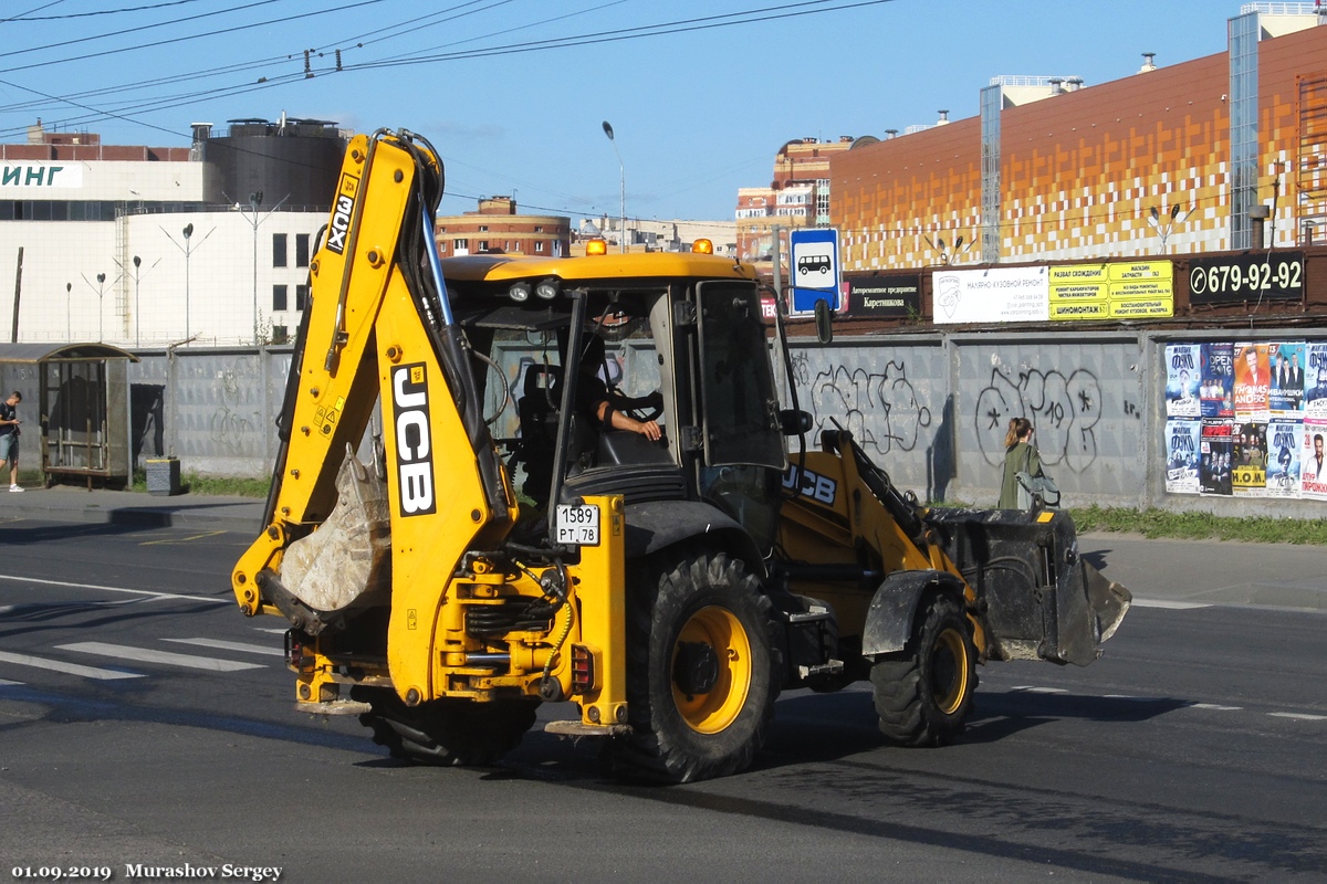 Санкт-Петербург, № 1589 РТ 78 — JCB 3CX