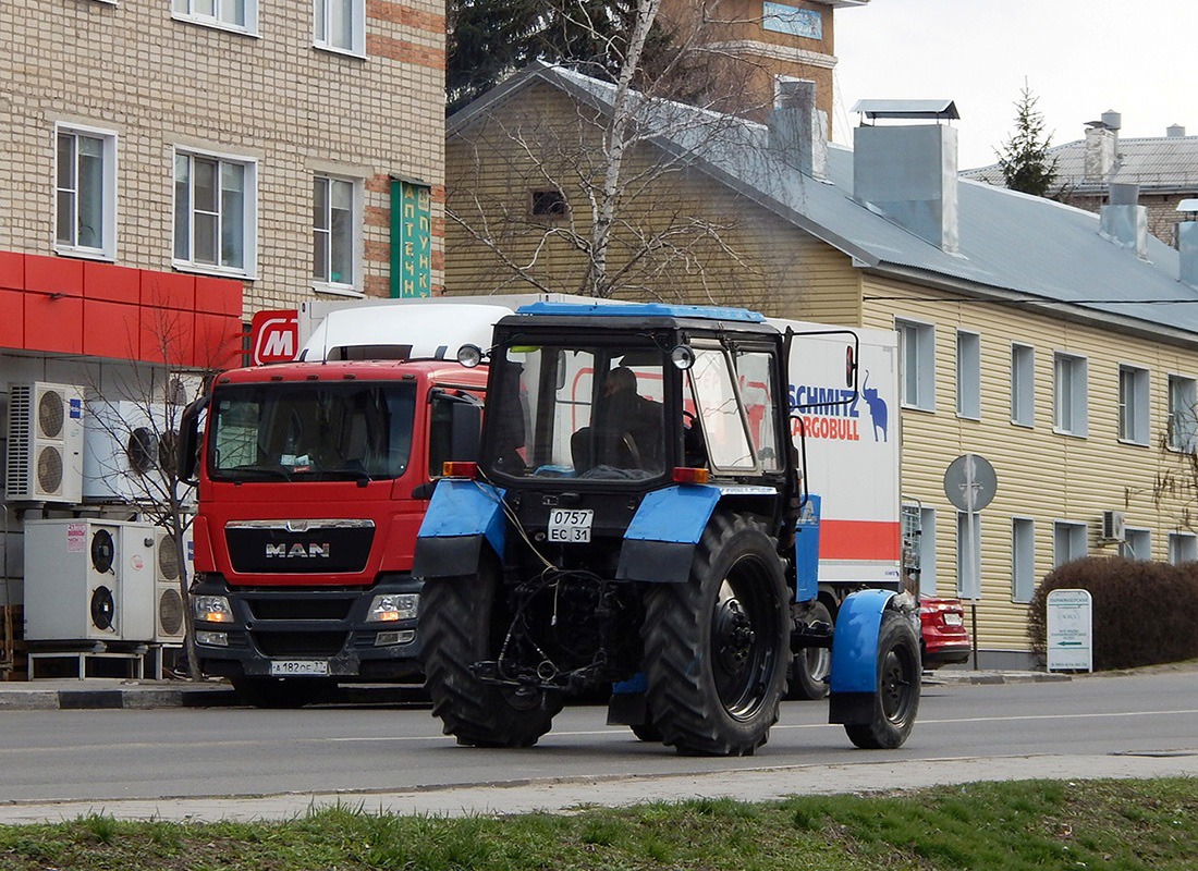 Белгородская область, № 0757 ЕС 31 — Беларус-82.1