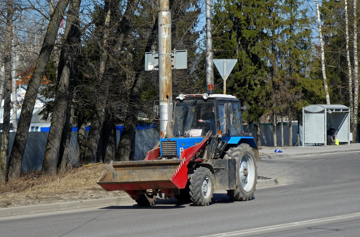 Калужская область, № 4055 КВ 40 — Беларус-82.1