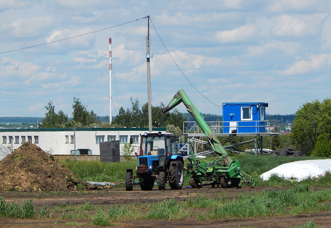 Воронежская область, № 7892 ВМ 36 — Беларус-82.1; Прицепы сельскохозяйственные — Перегружатели (общая)