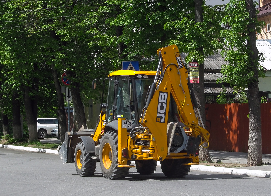 Калужская область, № 5274 КВ 40 — JCB 3CX