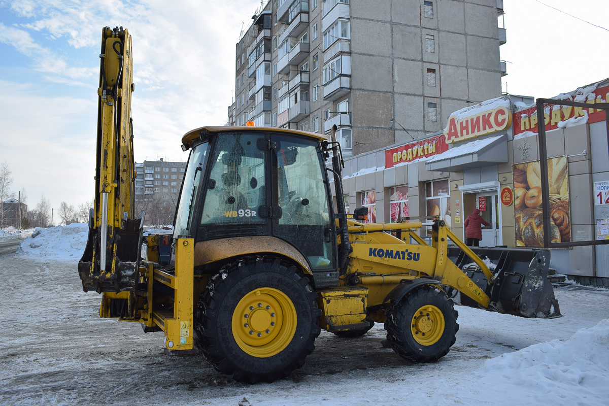 Алтайский край, № 0777 ЕК 22 — Komatsu WB93