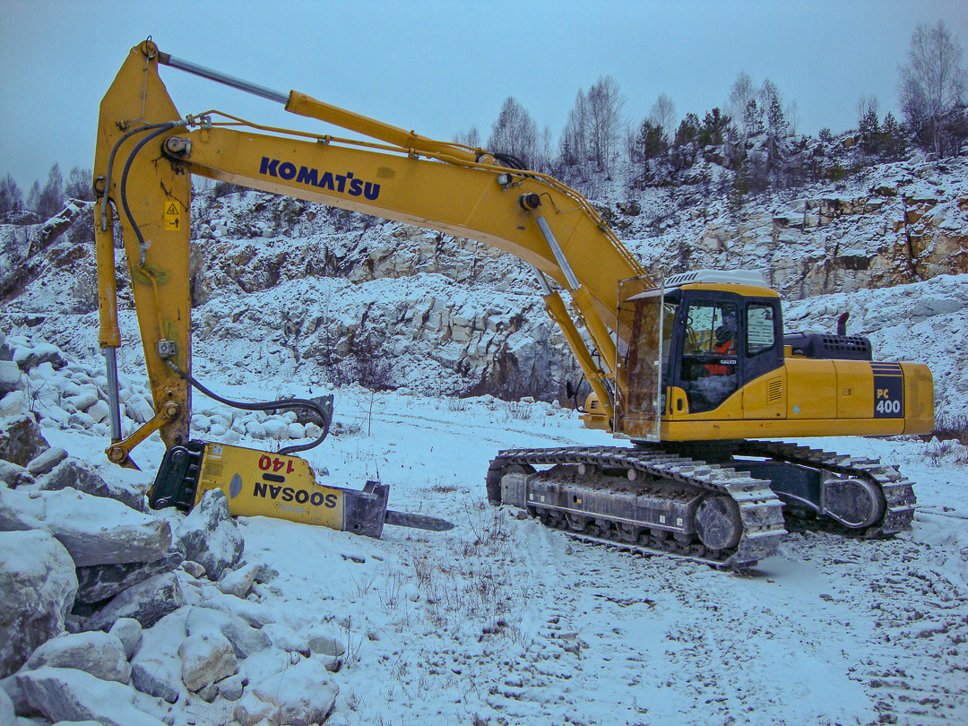 Свердловская область, № 1264 СА 66 — Komatsu PC400