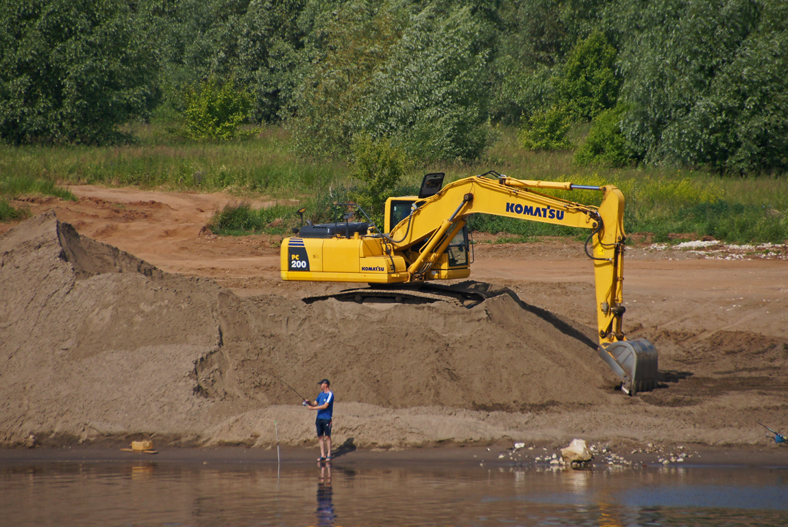 Башкортостан, № (02) Б/Н СТ 0009 — Komatsu PC200