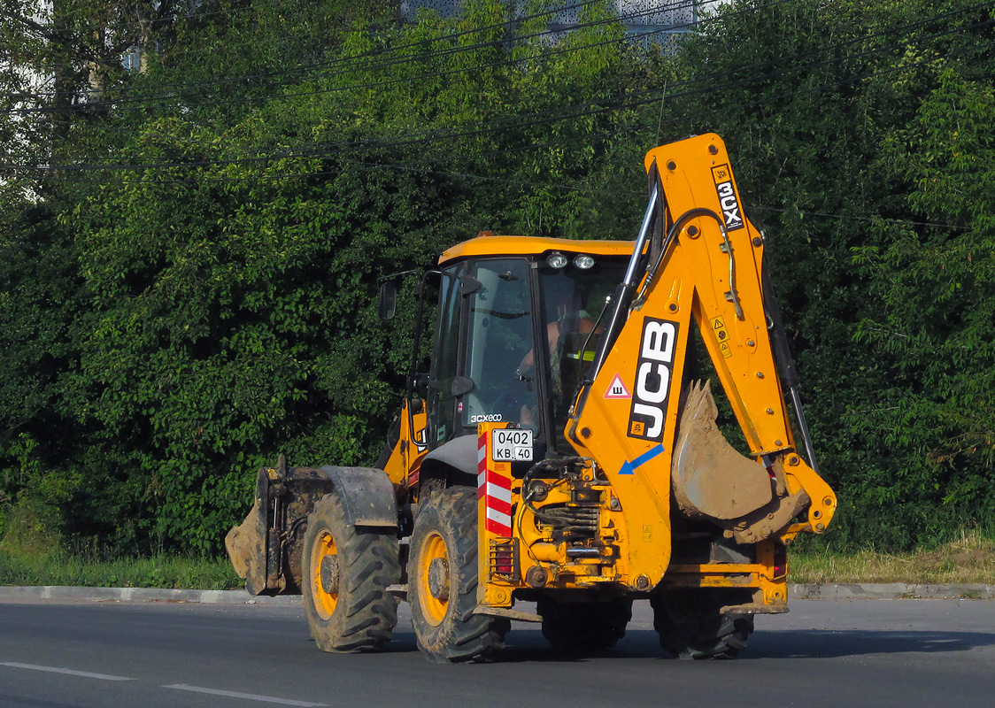 Калужская область, № 0402 КВ 40 — JCB 3CX