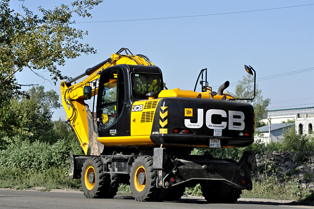 Алтайский край, № 7347 МТ 22 — JCB JS160W