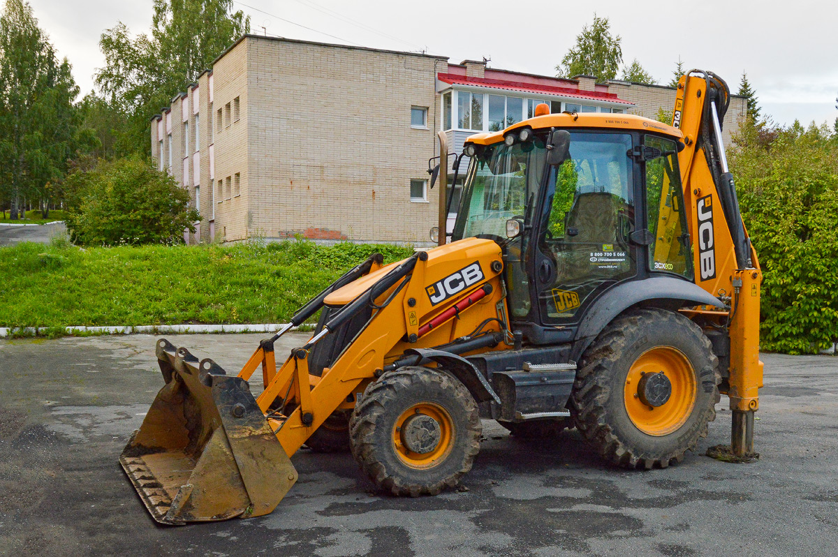 Свердловская область, № (66) Б/Н СТ 0016 — JCB 3CX