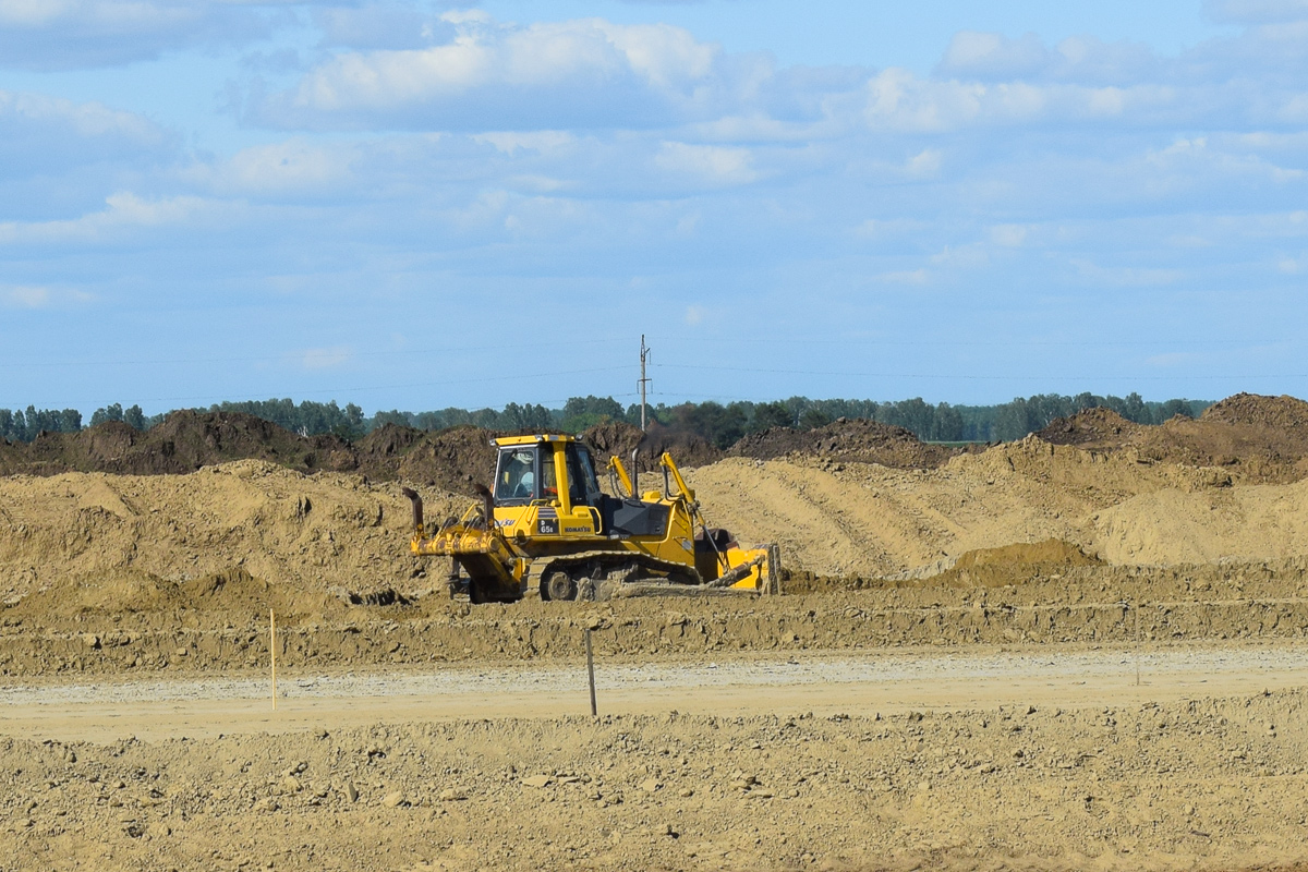 Омская область, № (55) Б/Н СТ 0004 — Komatsu D65