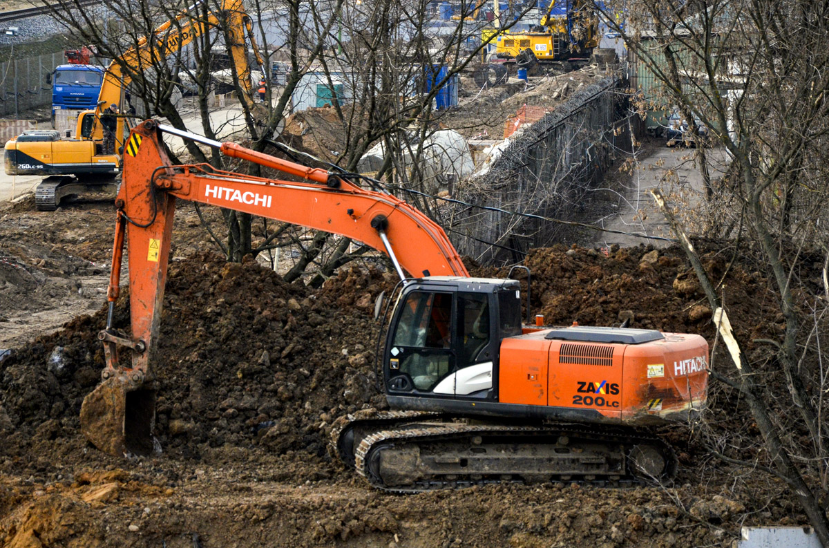 Москва, № (77) Б/Н СТ 0115 — Hitachi ZX200 (общая модель)