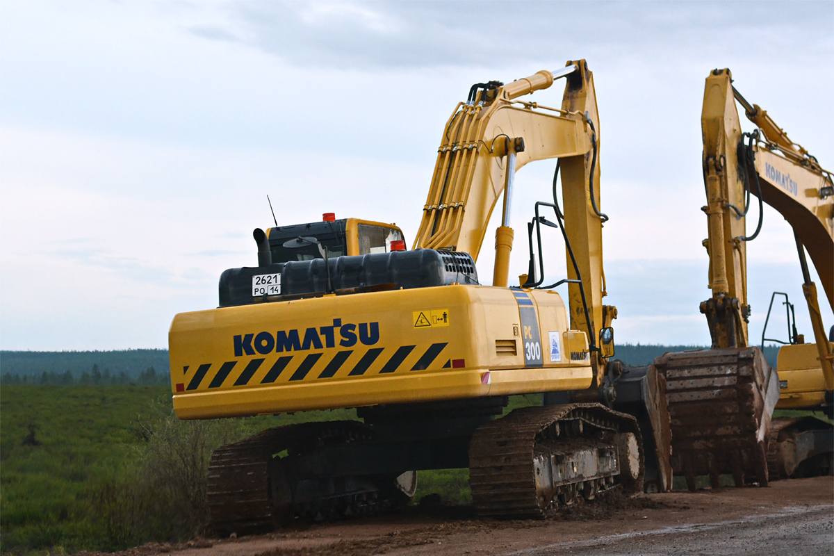 Саха (Якутия), № 2621 РО 14 — Komatsu PC300