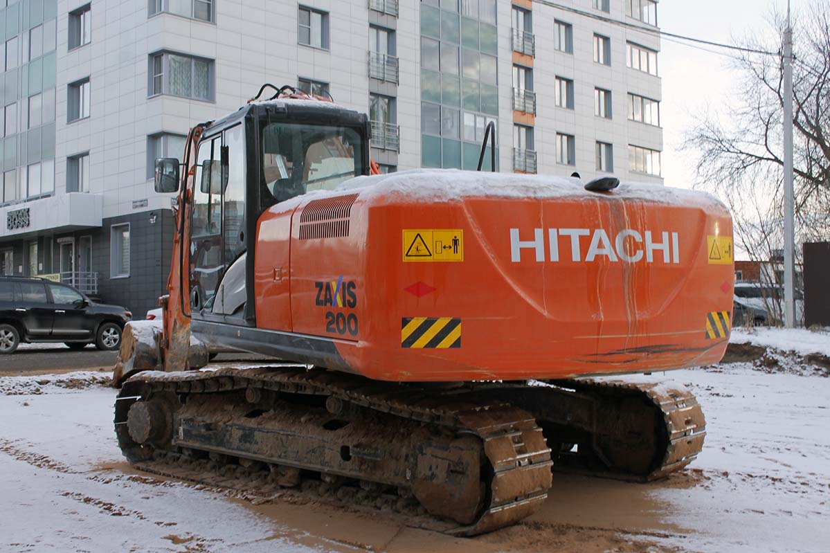 Удмуртия, № (18) Б/Н СТ 0204 — Hitachi ZX200 (общая модель)