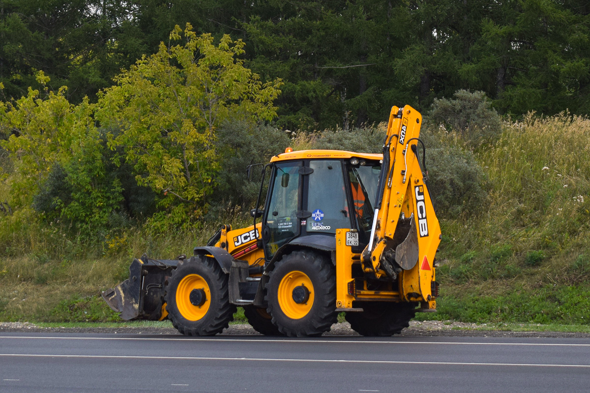 Алтайский край, № 3848 ЕК 22 — JCB 4CX