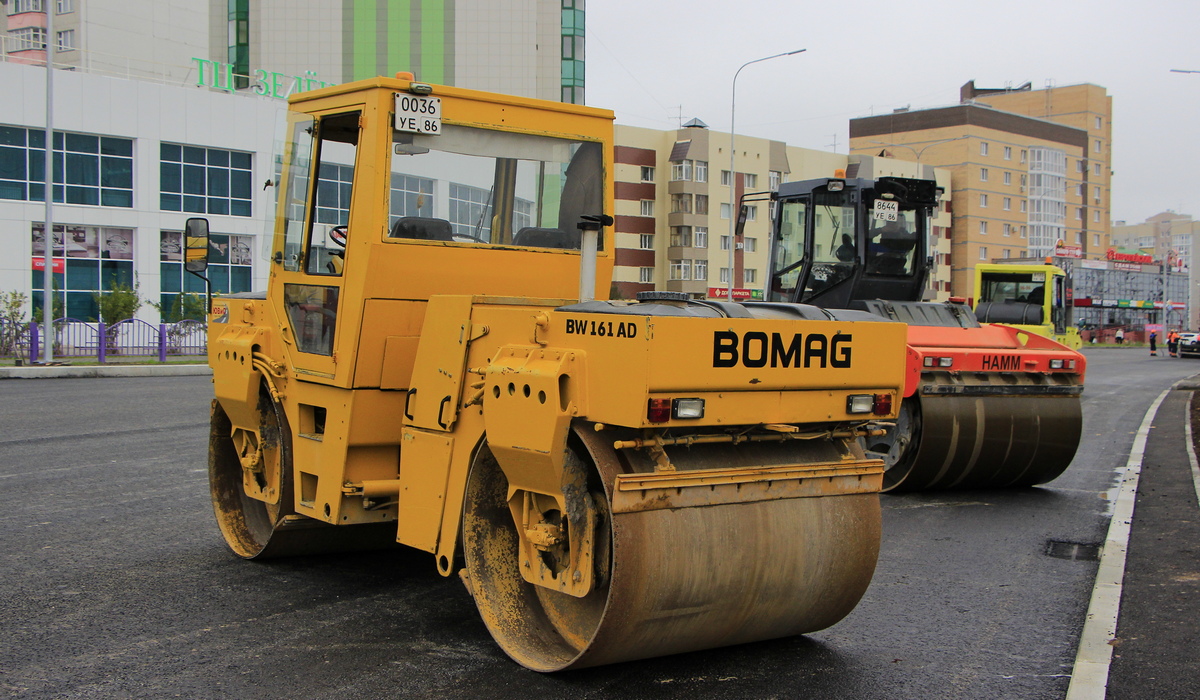 Ханты-Мансийский автоном.округ, № 0036 УЕ 86 — Bomag BW 161 AD