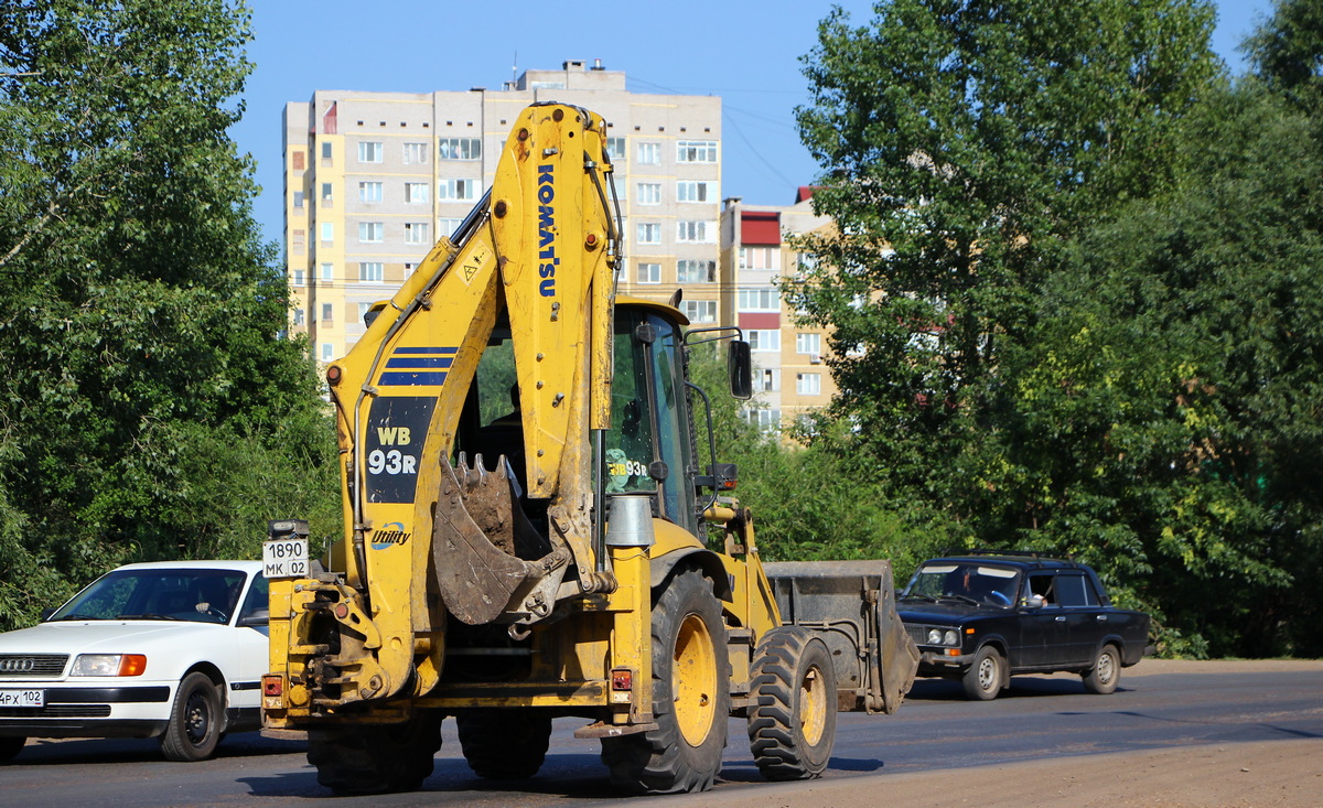 Башкортостан, № 1890 МК 02 — Komatsu WB93