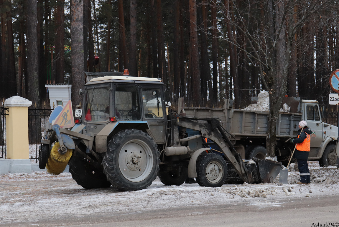 Красноярский край, № 7318 ХХ 24 — Беларус-82.1