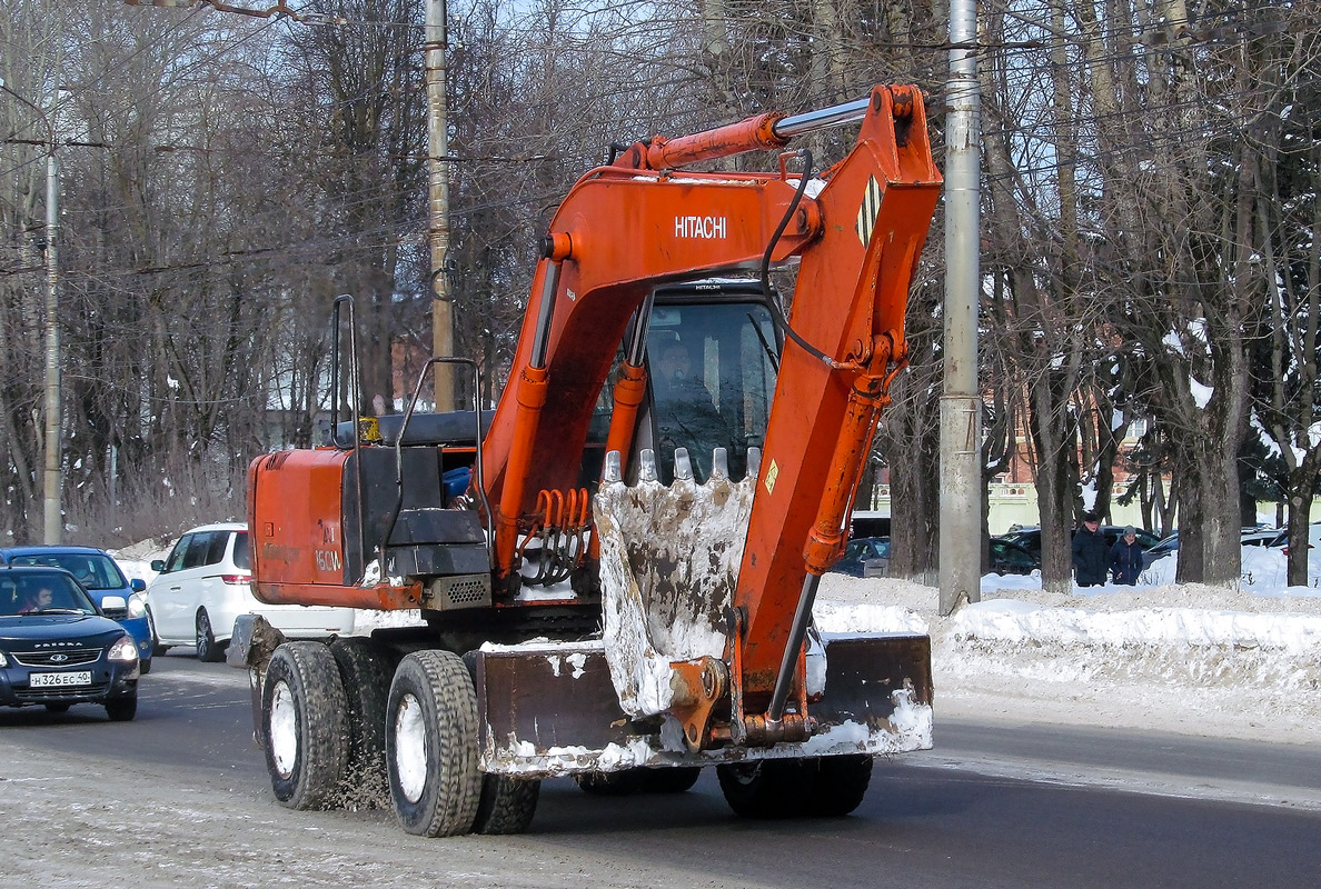 Калужская область, № 2416 КА 40 — Hitachi ZX160W (общая модель)