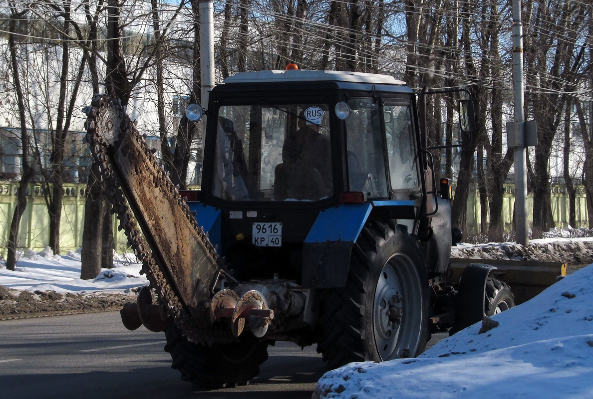 Калужская область, № 9616 КР 40 — Беларус-82.1