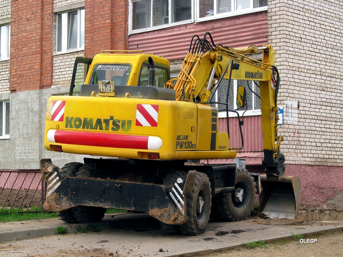 Витебская область, № ІВ-2 8318 — Komatsu (общая модель)