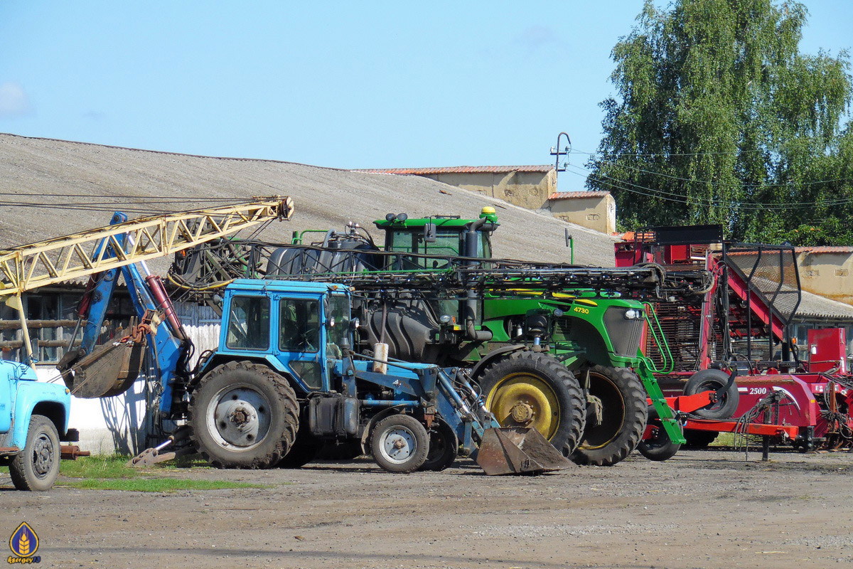 Полтавская область, № 25873 НО — МТЗ-80; Полтавская область, № 17834 ВІ — John Deere 4730