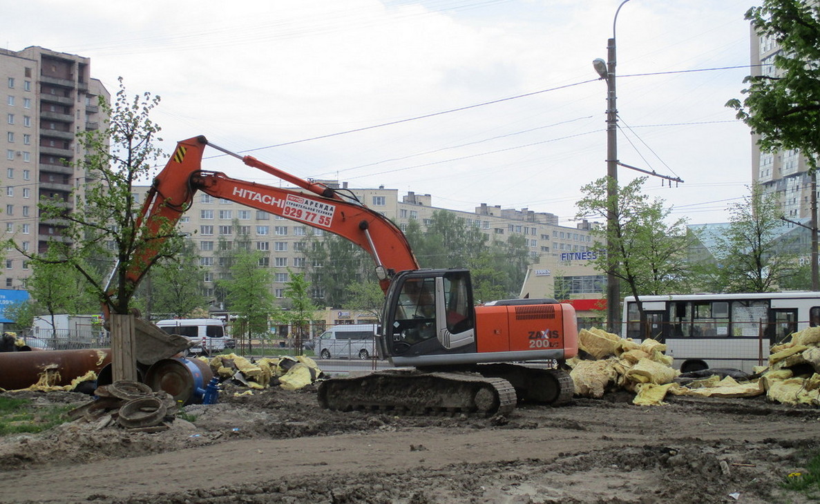 Санкт-Петербург, № (78) Б/Н СТ 0043 — Hitachi ZX200 (общая модель)