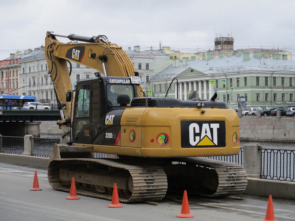 Санкт-Петербург, № 3341 РК 78 — Caterpillar 320