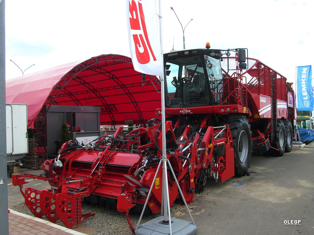 Минск, № (BY-7) Б/Н СТ 0158 — Grimme (общая модель); Минская область — Выставка "Белагро-2021"