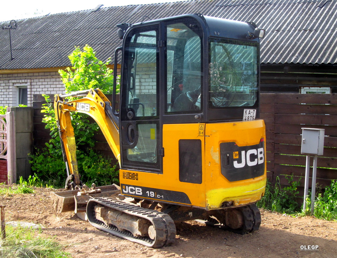 Минск, № КА-7 4875 — JCB (общая модель)