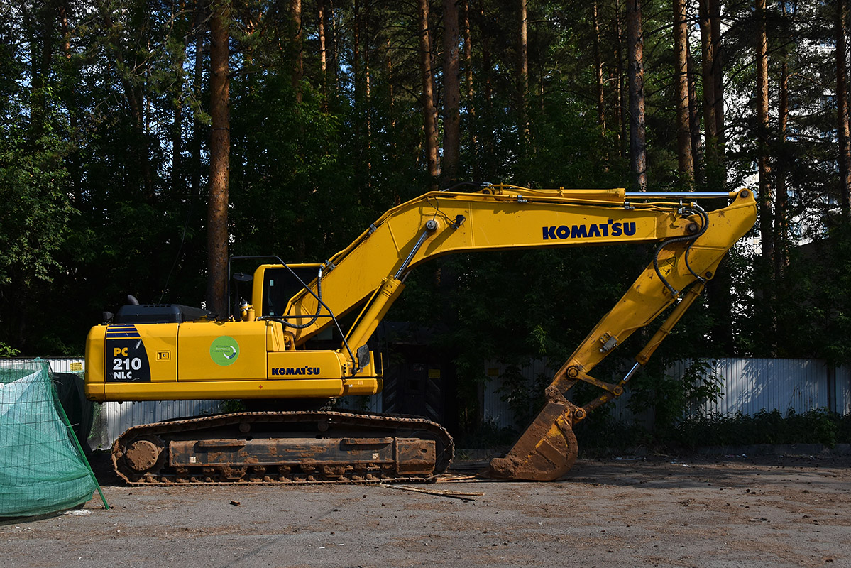 Пермский край, № 6172 МА 59 — Komatsu PC210