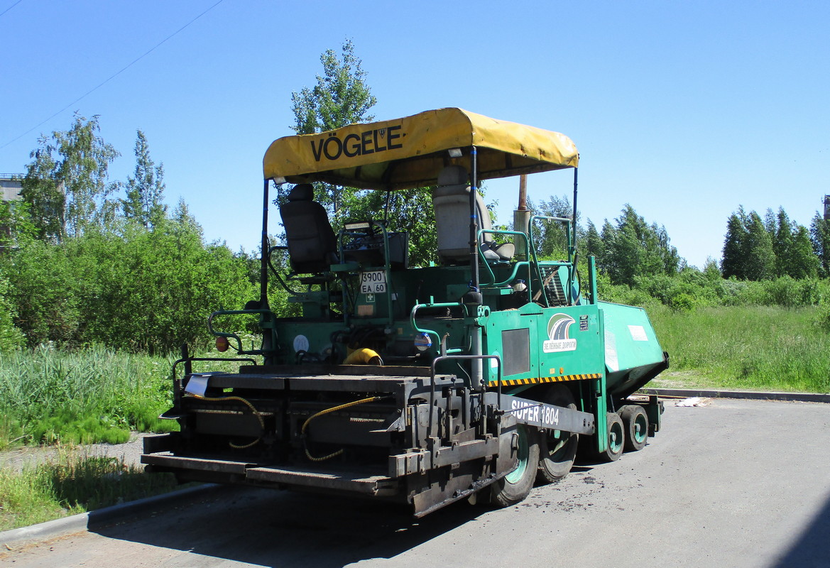 Псковская область, № 3900 ЕА 60 — Vogele Super 1800/1803 (общая модель)