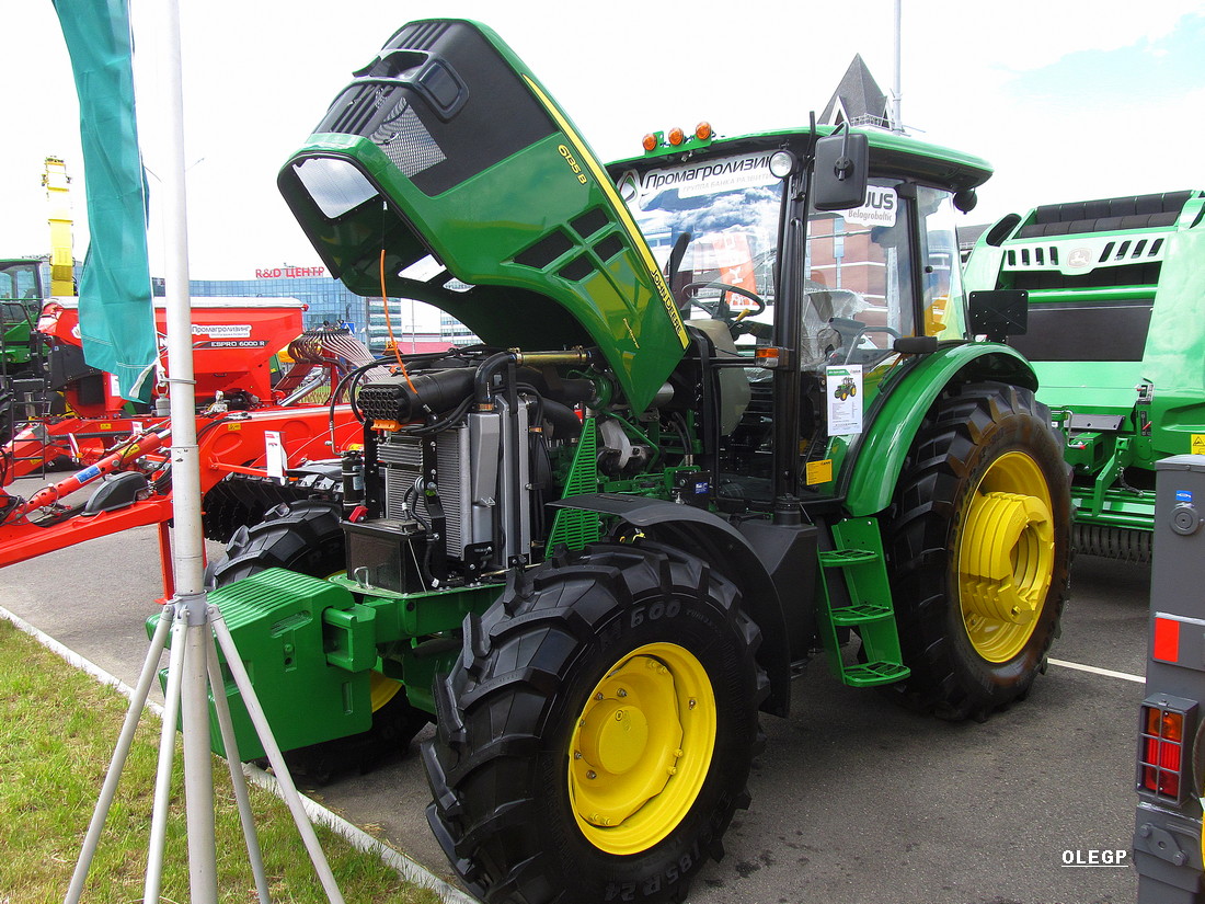 Минск, № (BY-7) Б/Н СТ 0191 — John Deere 6135B; Минская область — Выставка "Белагро-2021"