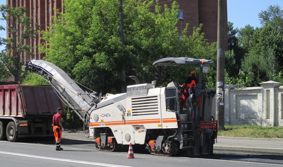 Санкт-Петербург, № 6140 РВ 78 — Wirtgen (общая модель)