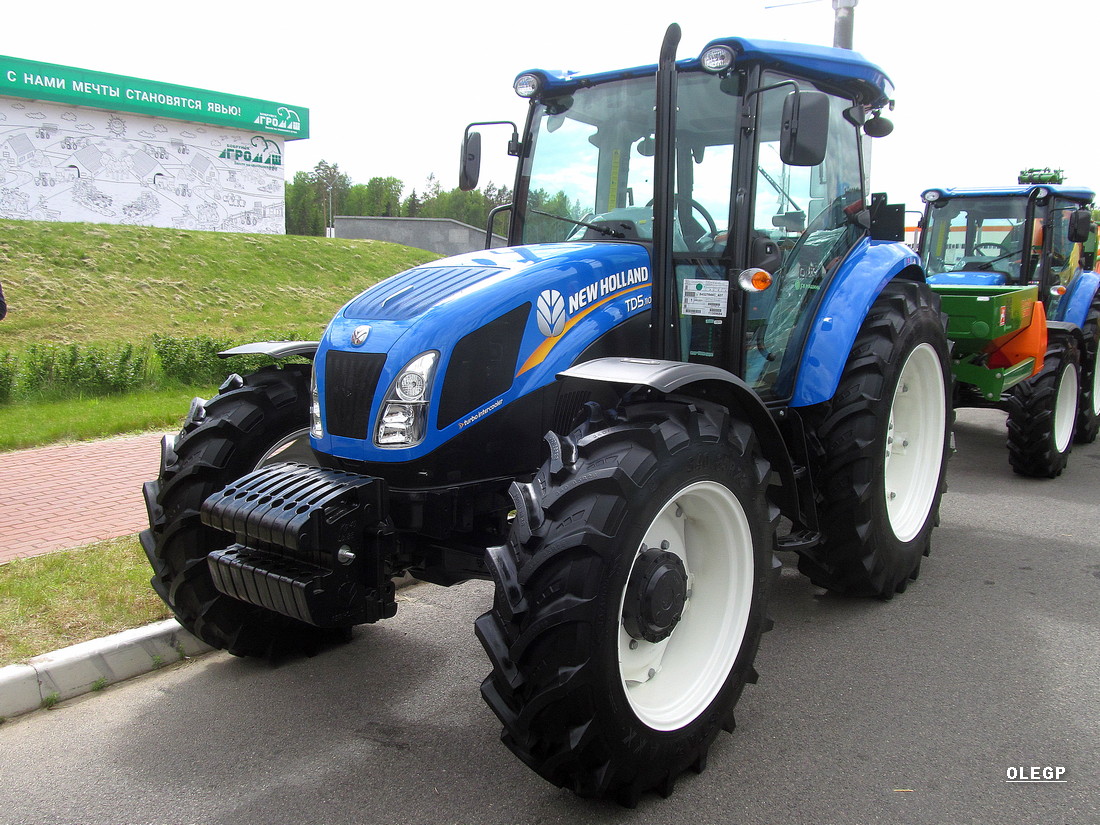 Минск, № (BY-7) Б/Н СТ 0200 — New Holland TD5.110; Минская область — Выставка "Белагро-2021"