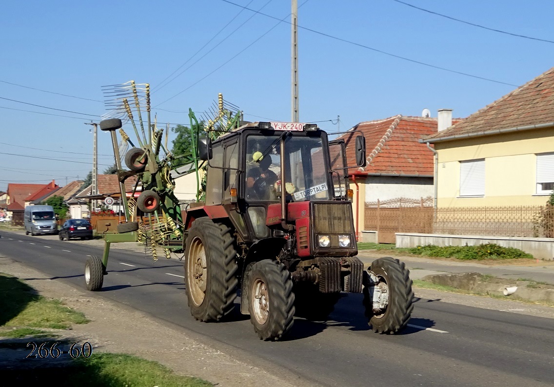 Венгрия, № YJK-240 — Беларус-820