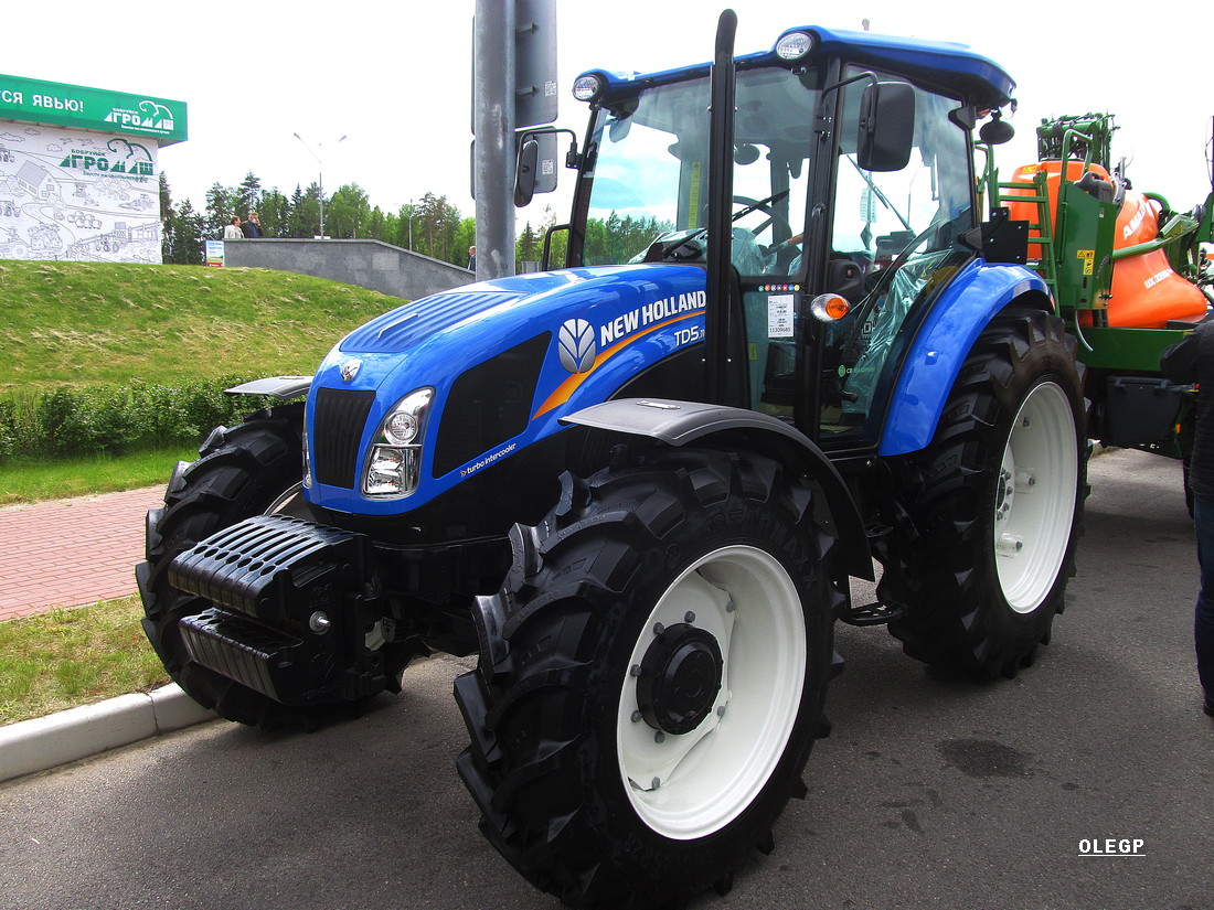 Минск, № (BY-7) Б/Н СТ 0198 — New Holland TD5.110; Минская область — Выставка "Белагро-2021"