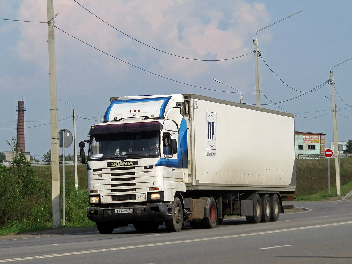 Владимирская область, № Т 476 РЕ 33 — Scania (II) P113M