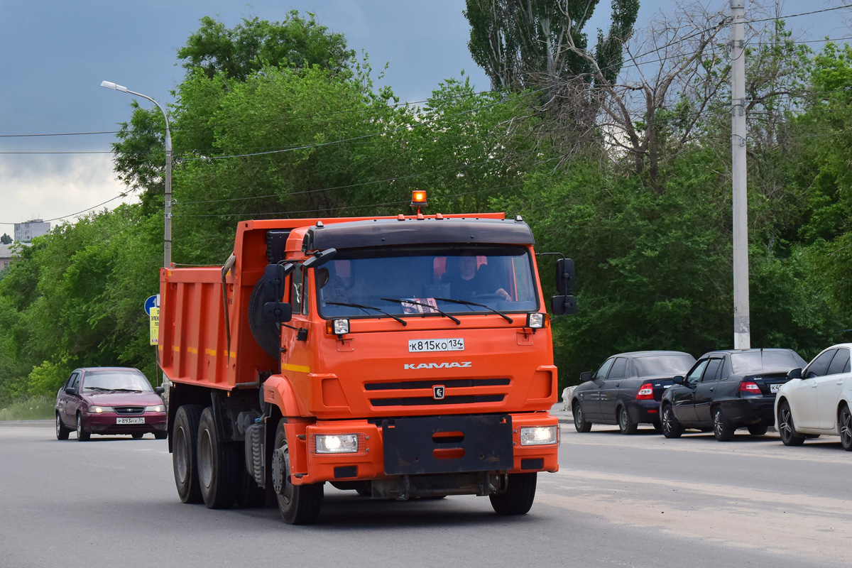 Волгоградская область, № К 815 КО 134 — КамАЗ-65115-50