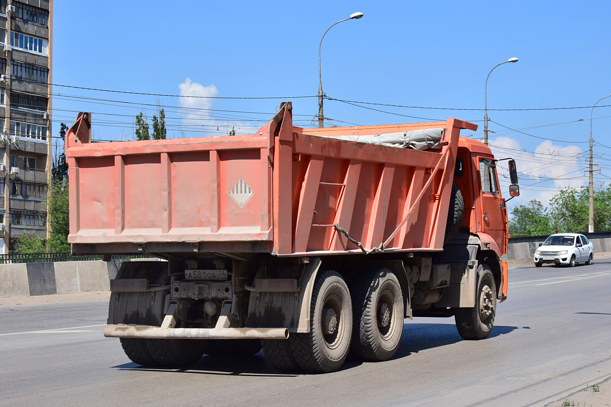 Волгоградская область, № А 581 ОА 34 — КамАЗ-6520 [652000]