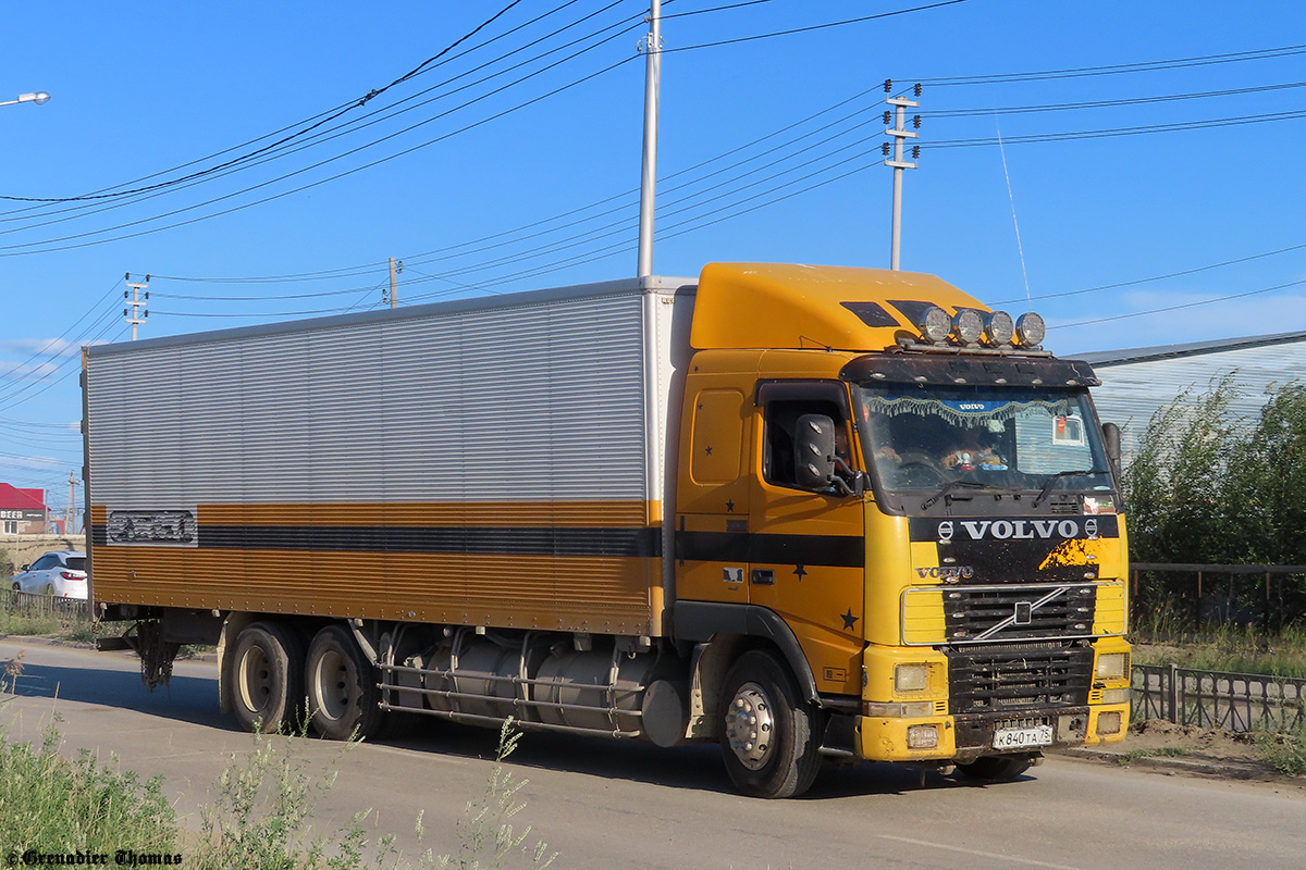 Забайкальский край, № К 840 ТА 75 — Volvo ('1993) FH12.380