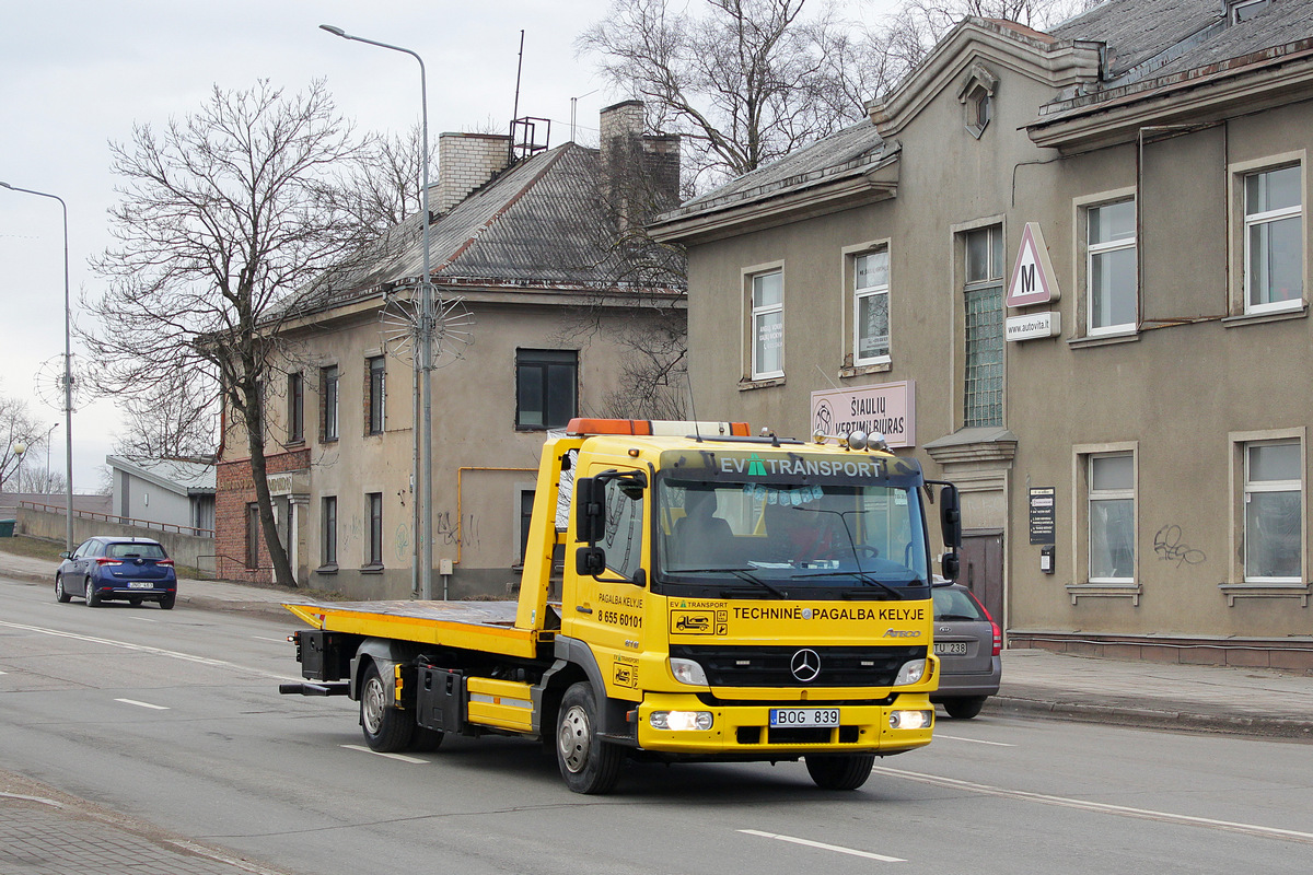 Литва, № BOG 839 — Mercedes-Benz Atego 818