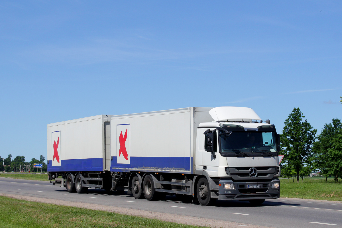 Литва, № KRU 272 — Mercedes-Benz Actros ('2009) 2541