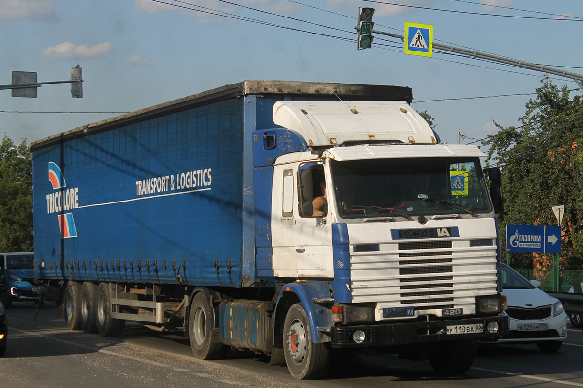 Курская область, № У 110 ВА 50 — Scania (II) (общая модель)